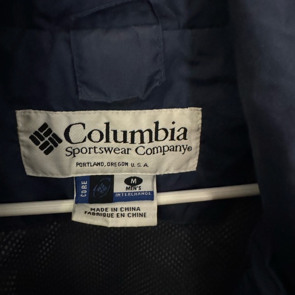 Columbia Men’s Jacket Medium-Blue - Picture 2 of 2
